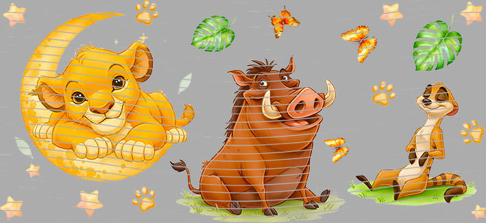 16oz Disney style-D-549